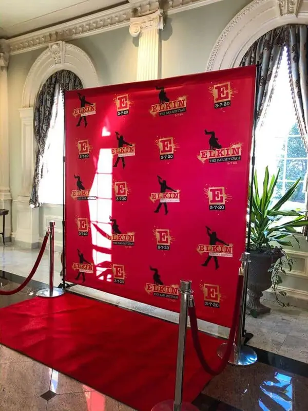 Broadway Themed Step and Repeat
