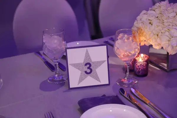 Custom Table Number Sign