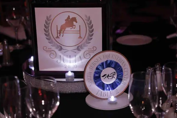 Horse Ribbon Table Sign