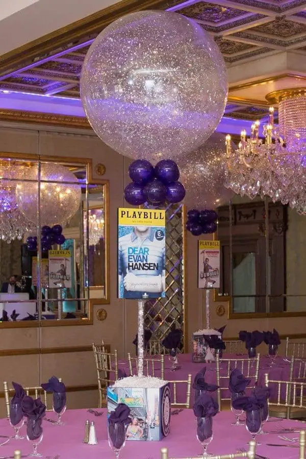 Broadway Themed Centerpiece