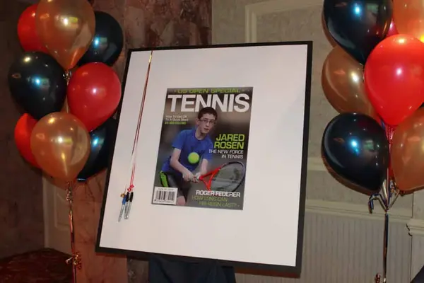 Tennis Themed Sign in Board