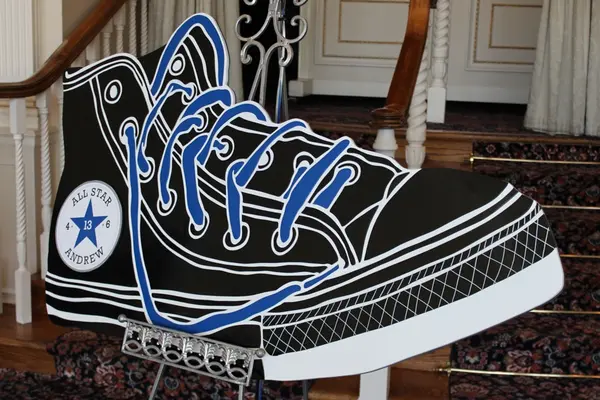 Converse Sneaker Sign in Board