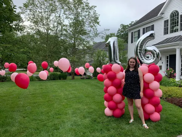 Balloon Number Columns