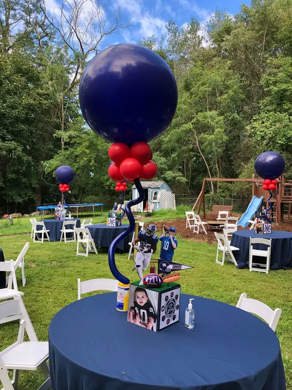Football Themed Centerpiece
