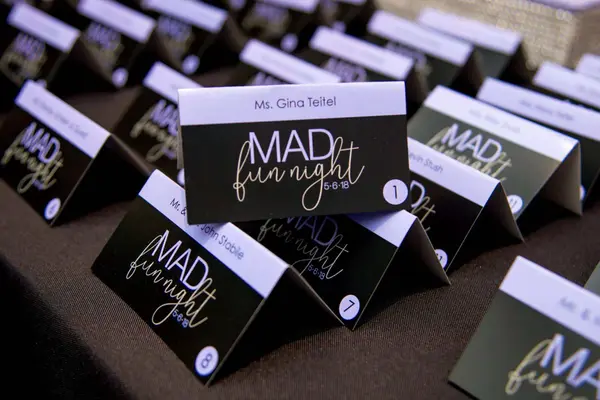 Custom Logo Place Cards