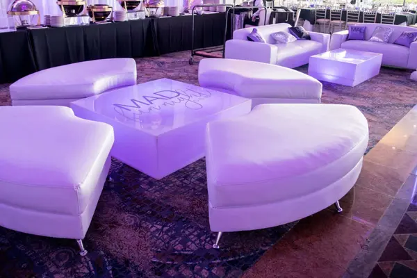 LED Lounge Setup