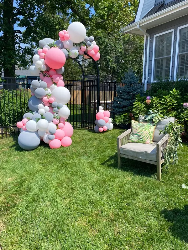 Baby Shower Organic Balloon Arch