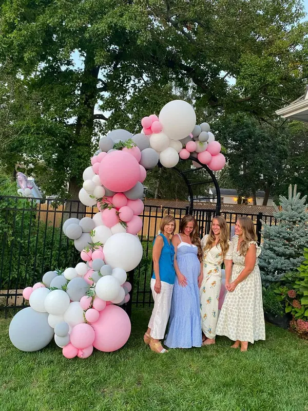 Baby Shower Organic Balloon Arch