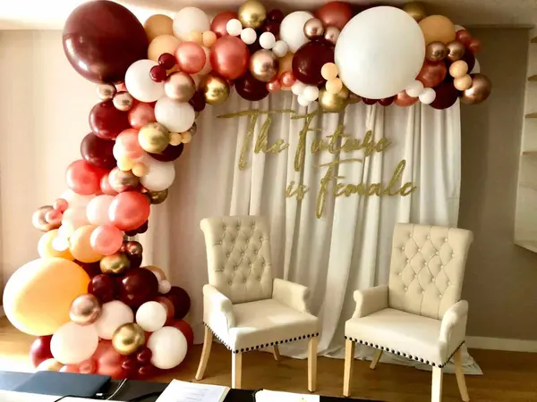 Rustic Themed Balloon Arch