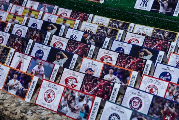 Baseball Ticket Place Cards