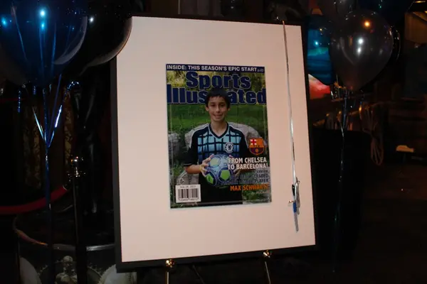 Sports Magazine Sign in Board