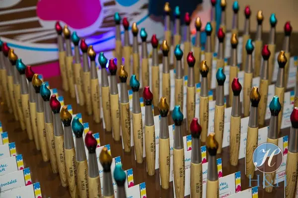 Paintbrush Place Cards