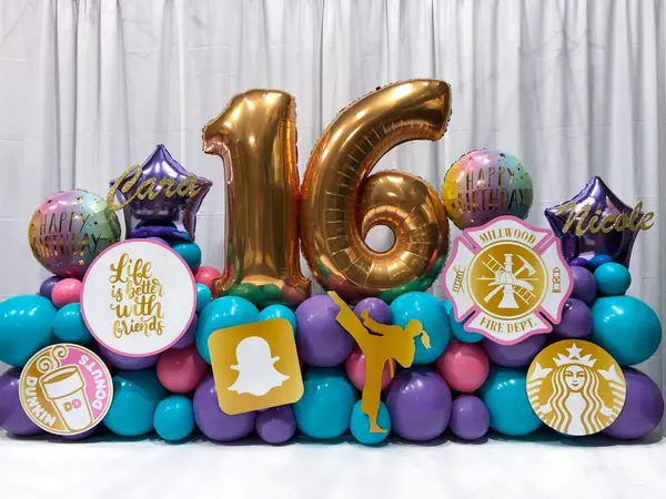 Everything Girl Birthday Balloon Bouquet