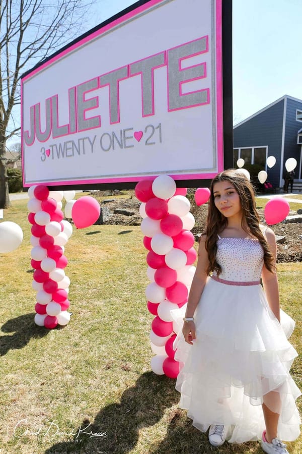 Bat Mitzvah Drive By Sign