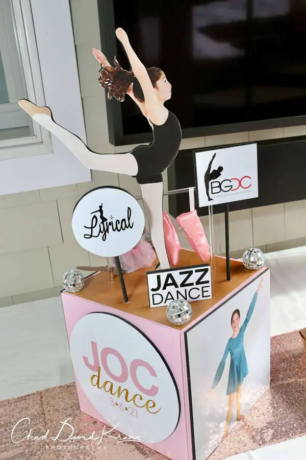 Dance Themed Centerpiece