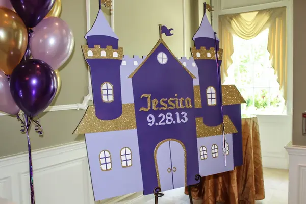 Castle Sign in Board