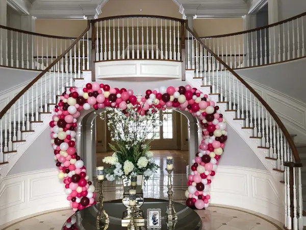 Heart Shaped Balloon Arch