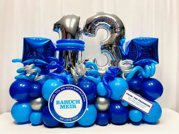 Bar Mitzvah Balloon Bouquet