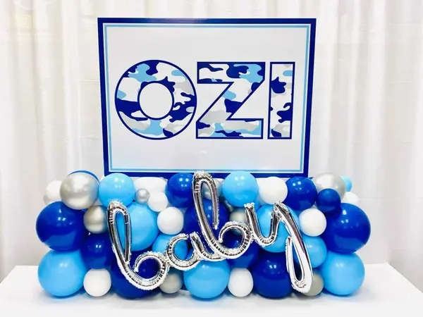 Baby Boy Balloon Bouquet