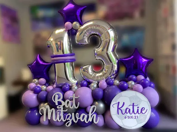 Bat Mitzvah Balloon Bouquet