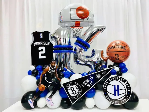 Nets Theme Fancy Balloon Bouquet