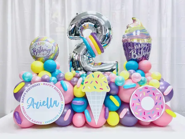 Candy Theme Fancy Balloon Bouquet