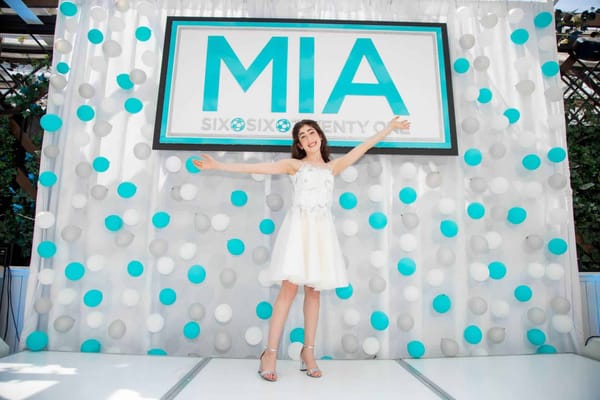 Bat Mitzvah Bubble Wall Backdrop