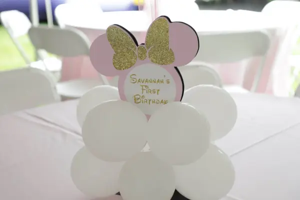 Minnie Themed Balloon Base