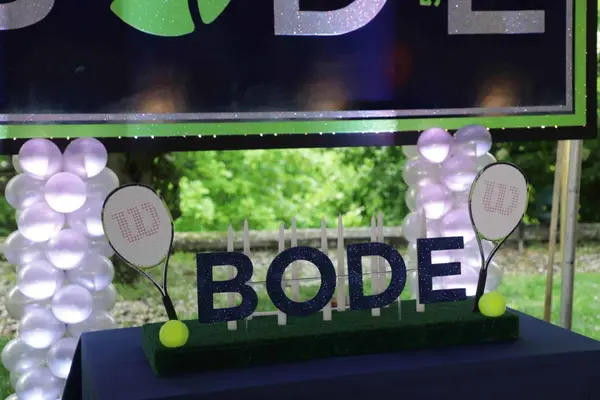 LED Tennis Theme Candle Lighting Display
