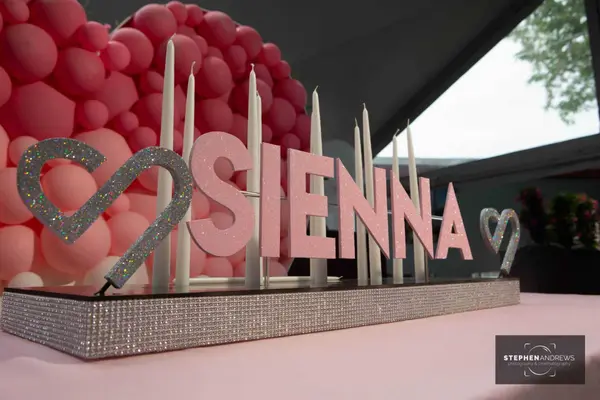LED Name and Logo Candle Lighting Display