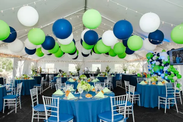 Balloon Tent Ceiling Treatment