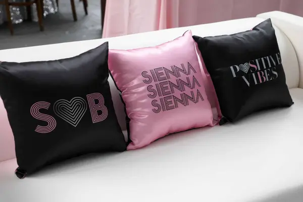Custom Logo Pillow