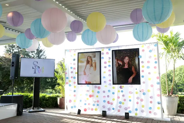 LED Blowup Pictures for Tent Party