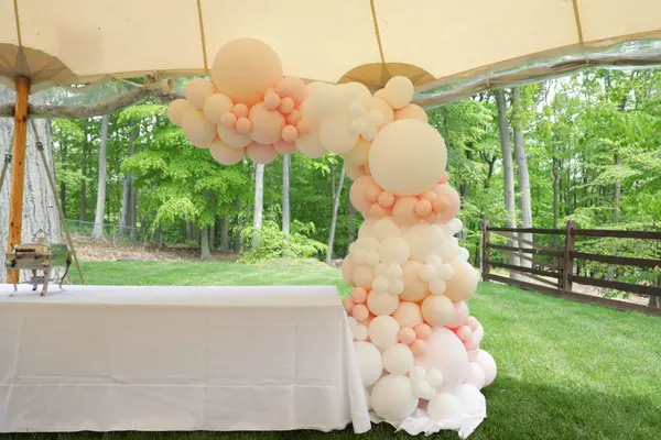 Neutral Tones Organic Half Arch