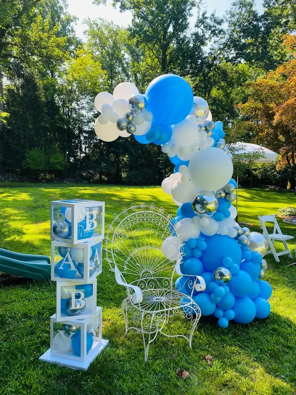 Baby Shower Organic Balloon Arch