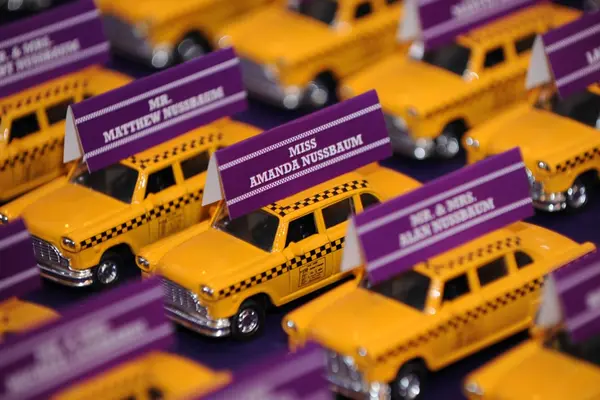 Taxi Cab Place Cards