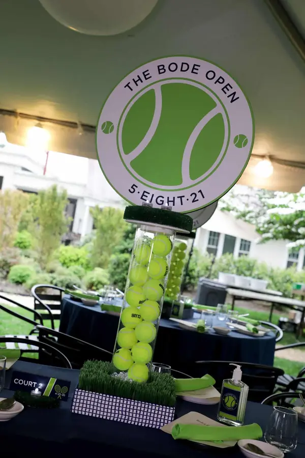 Tennis Themed Centerpiece