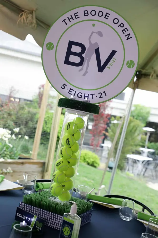 Tennis Themed Centerpiece