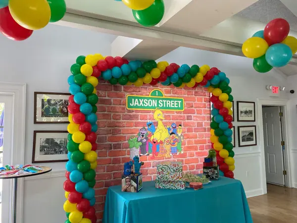 Sesame Street Custom Backdrop