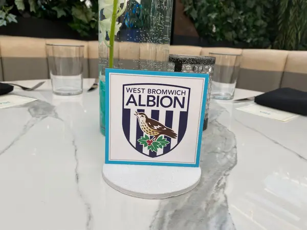 Soccer Themed Table Sign