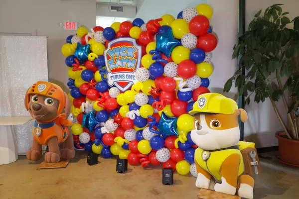 Paw Patrol Themed Balloon Wall