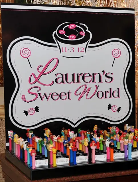 Candy Themed Display