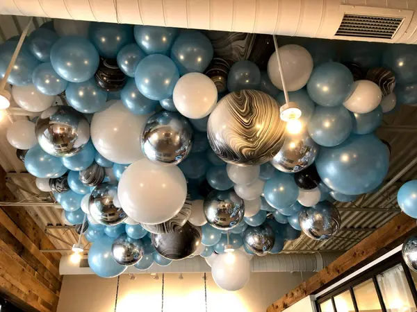 Organic Ceiling Balloon Sculpture