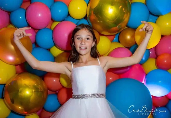 Colorful Organic Balloon Wall
