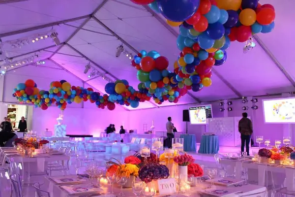 Multi Colored Balloon Sculpture
