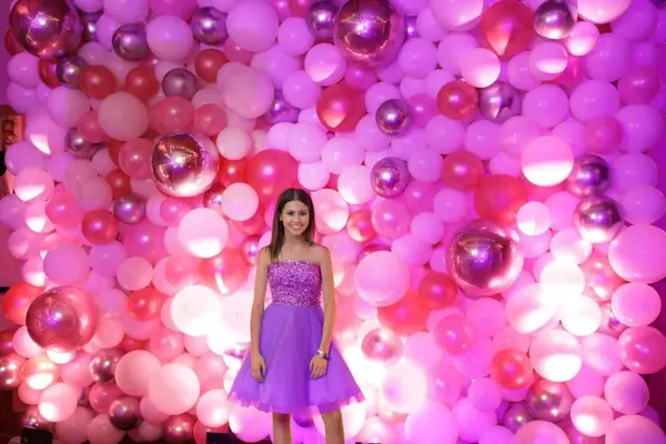 Organic Balloon Wall Backdrop