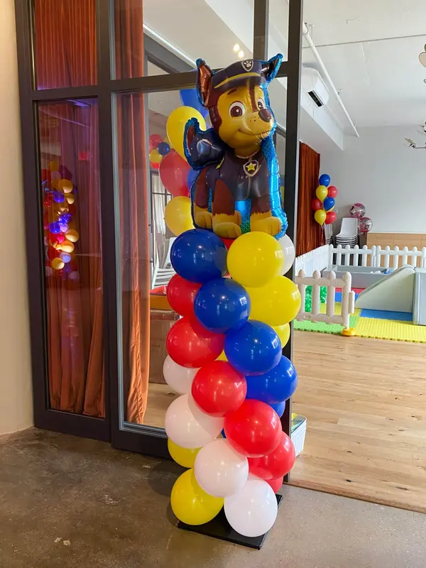 Paw Patrol Balloon Column