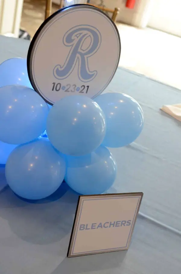Custom Logo Base Centerpiece