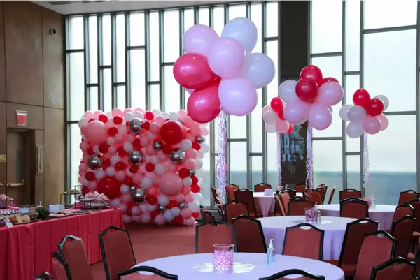 Balloon Cluster Centerpiece