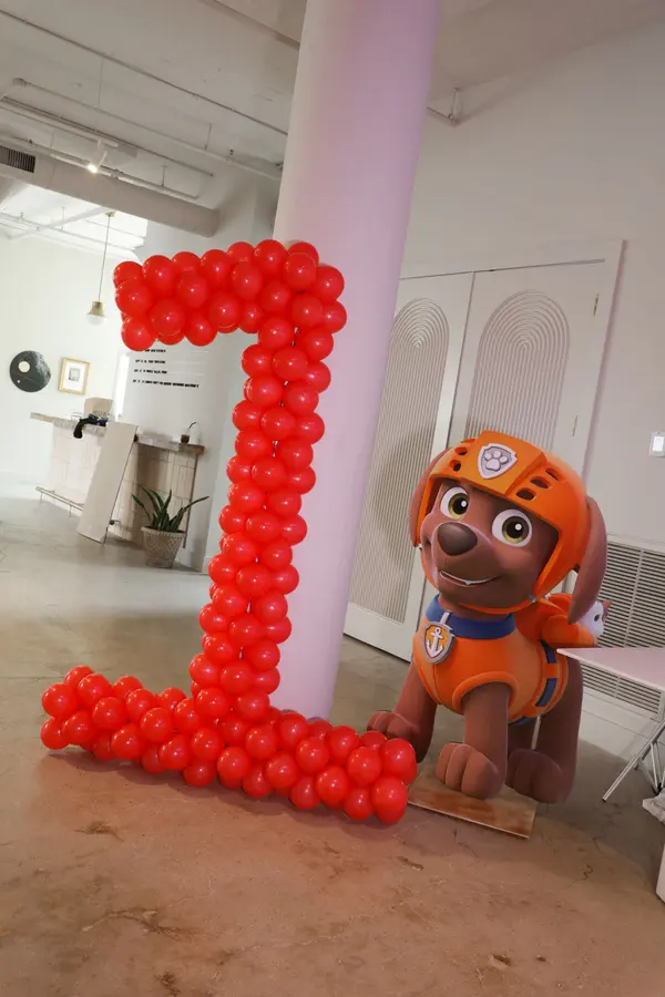 Number 1 Balloon Sculpture